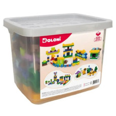 конструктор "Паркінг/Трек/Залізниця/Динозаври" 335 дет. в пласт. боксі Doloni-toys  013999/01
