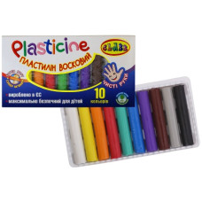 пластилін Class "Чисті руки" ЕСО круглий 10кол./170гр.  7626С  (60)