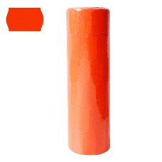 цінник Укр. малий (26х12мм) червоний 5м. (бабина - 6шт.)  (6/576)