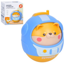 неваляшка 11см., звук, рухлива голова, в кор. 10х11,5х10,5см.  В003  (48)