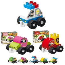 конструктор від 8 до 13 дет. в кор. 11х6х10см.  10818  (120/240)