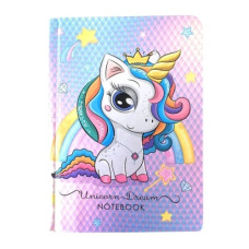 блокнот Bourgeois А6/64арк., тверда обкл., чисті аркуші  N9436  (120)