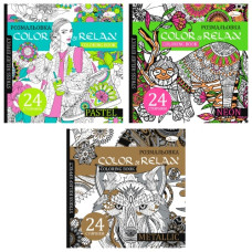 розмальовка-антистрес "Color & Relax" Апельсин  РМ-67  (18)