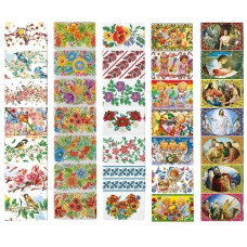 наліпки термозбіжні пасхальні