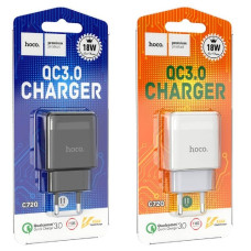 зарядний пристрій Hoco Glorious QC3.0 на 1 USB  C72Q