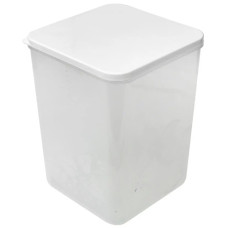 контейнер пластиковий з кришкою для сипучих продуктів "Кухня" 1,8л. прозорий  БП-810  (20)