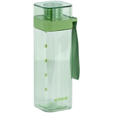 пляшка для води Kite 550мл. квадратна зелена  К24-1209-2  (1/48)