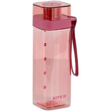 пляшка для води Kite 550мл. квадратна рожева  К24-1209-3  (1/48)