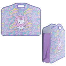 портфель Kite А3 на липучках, 1 відділ. Rainbow Catcorn  К24-208-1  (18/36)