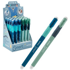 ручка Kite Smart 4 "пиши-стирай" гелева синя 0,5мм.  К23-098-1  (24/864)