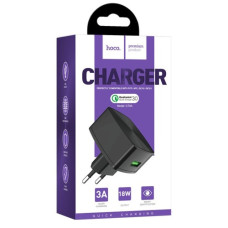 зарядний пристрій Hoco Cutting-edge QC3.0, 18W на 1 USB  C70A