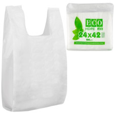 майка 24х42см. HDPE Eco 100шт./уп.  (30)