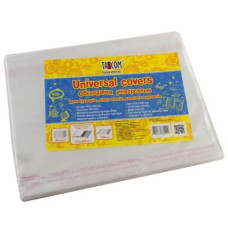 обкладинки Tascom серія "Кристал" клейові 27,5см. для підручн., кл. журналів  (20/500)