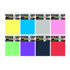 блокнот на спір. Апельсин пластикова обкл. А6/40арк., верхня спіраль  АП-1511  (20)