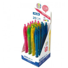 ручка Milan "Look" автом.  кульк. 1мм., колір корпуса = колір письма  176571920  (20/360)