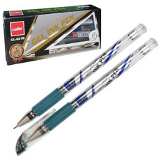 ручка Cello CL-601 гелева зелена 0,5мм.  (12/72/1728)