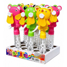 мильні бульбашки Big Kids з ручним вентилятором звірята  (12/144)