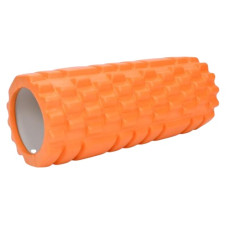 масажер рулон для йоги ЕVA 33х14см. помаранчевий, в кул. 14х33х14см.  MS 0857-OR  (10)