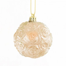 куля ялинкова Yes! Fun  6,5см. "Жовті троянди"  973000  (1/12/48)