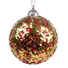 куля ялинкова Yes! Fun  8см. "Бризки шампанського"  973150  (1/12/48)