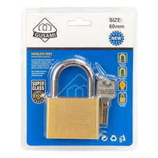 замок навісний 60мм. Gusami  AGU3360/122395  (60)