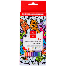 олівці кольор. Koh-I-Noor Teenage 12кол.  3552  (1/12)