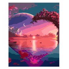 картина за номер. Strateg 40х50см. "Любов до моря"  GS942  (43)