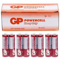 батарейка GP Powercell R 6 червона  1x 2 в кор. (40/200/1000)