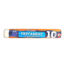 пергамент для запікання Prodom силіконовий 10м. білий на втулці  30060  (64)